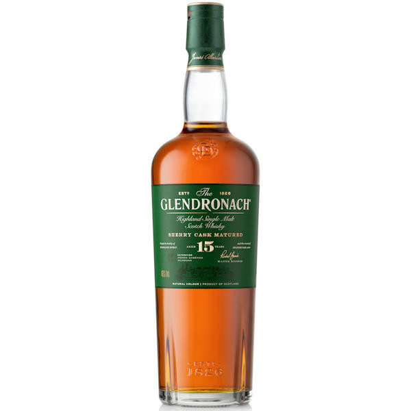 The Glendronach 18 Year Old Sherry Cask Highland Scotch Whiskey