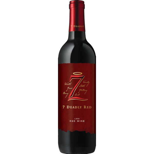 ワインレッド1.9.7.9.10 Seven Deadly Lodi Red Blend