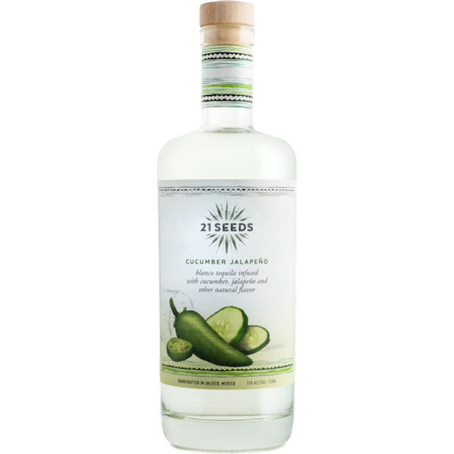 21Seeds Cucumber Jalapeno Blanco Tequila