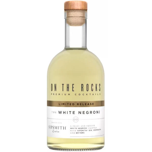 On The Rocks Sipsmith Gin White Negroni Ready To Drink Cocktail