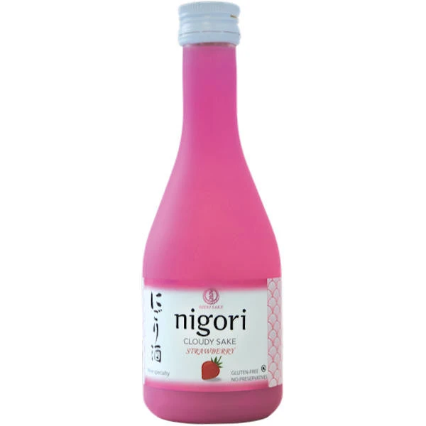Ozeki Nigori Strawberry Nigori Sake 300ml | FineWineHouse