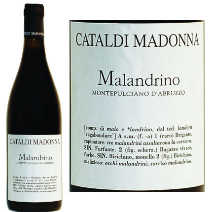 Cataldi Madonna Malandrino Montepulciano d'Abruzzo DOC