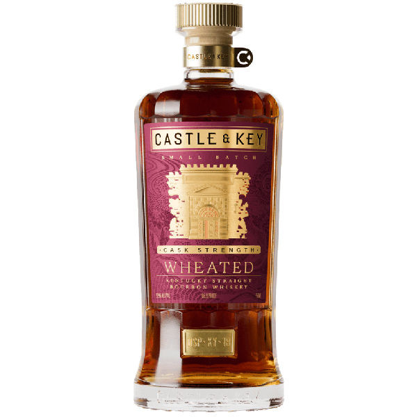 Castle & Key Cask Strength Wheated Kentucky Straight Bourbon Whiskey Batch #2 750ml'