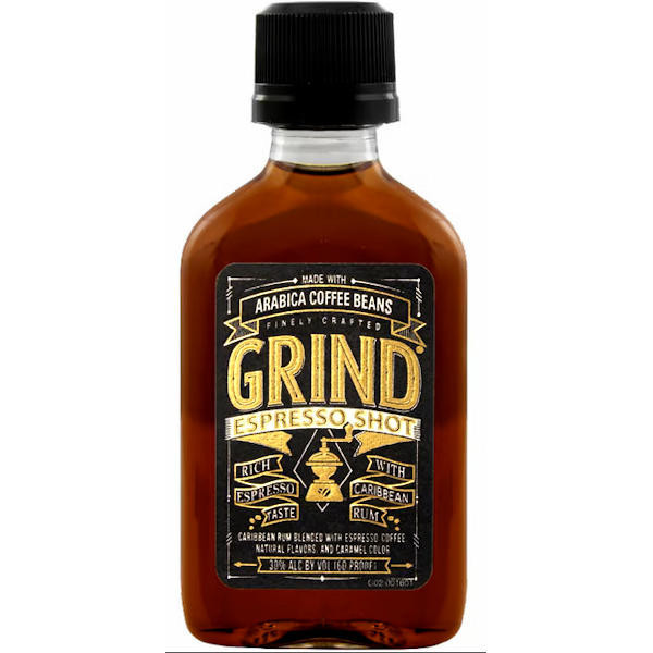 50ml Mini Grind Espresso Shot Rum Liqueur