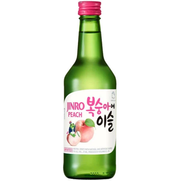 Jinro Peach Soju 375ml