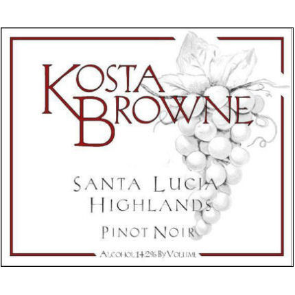 Kosta Browne Santa Lucia Highlands Pinot Noir