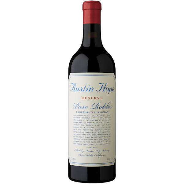 Austin Hope Reserve Paso Robles Cabernet