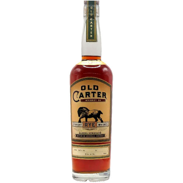 Old Carter Straight Rye Whiskey Batch 15 750ml