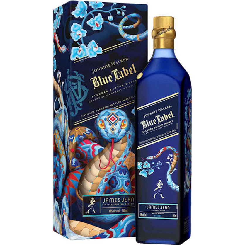 Johnnie Walker Blue Label Year Of The Snake Blended Scotch 750ml