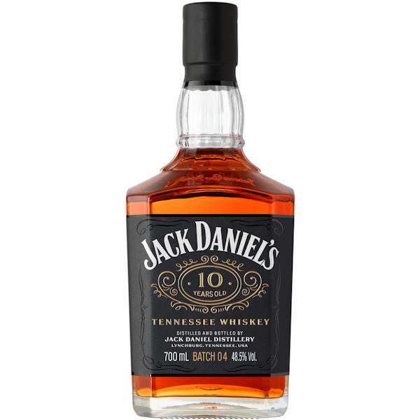 Jack Daniel's 10 Y　700mL Jack Daniel's 10 Year Old Tennessee Whiskey Batch 4 700ml | Liquorama