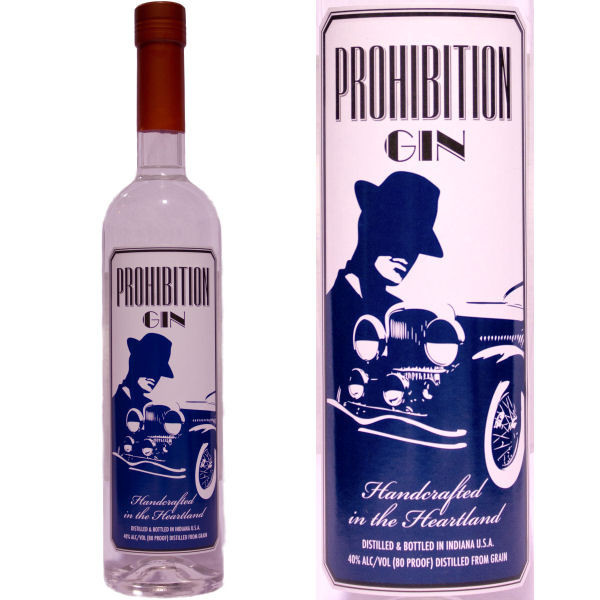 【AB】Prohibition Gin Heartland Distillers Prohibition Gin 750ml | ShopWineDirect