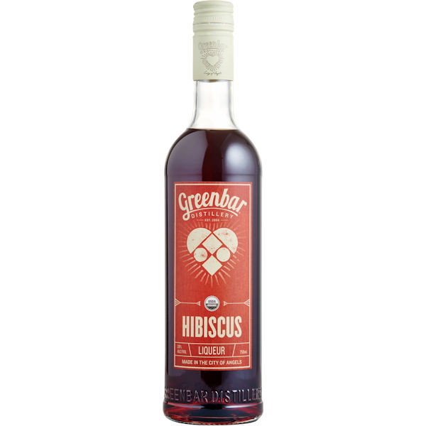 Greenbar Hibiscus Organic Liqueur 750ml
