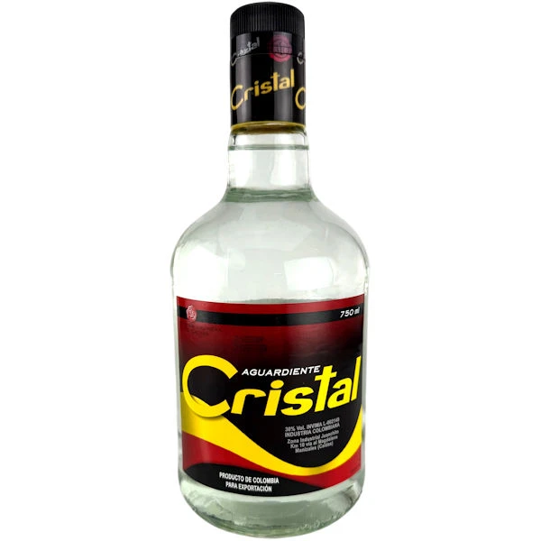 Aguardiente Cristal Colombian Liqueur 750ml