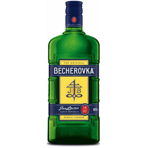 Carlsbad Becherovka Herbal Liqueur Czech Republic 750ml