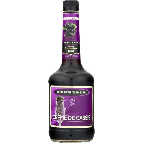 Dekuyper Creme de Cassis Liqueur 750ml