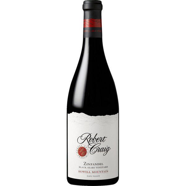 Robert Craig Black Sears Vineyard Howell Mountain Napa Zinfandel