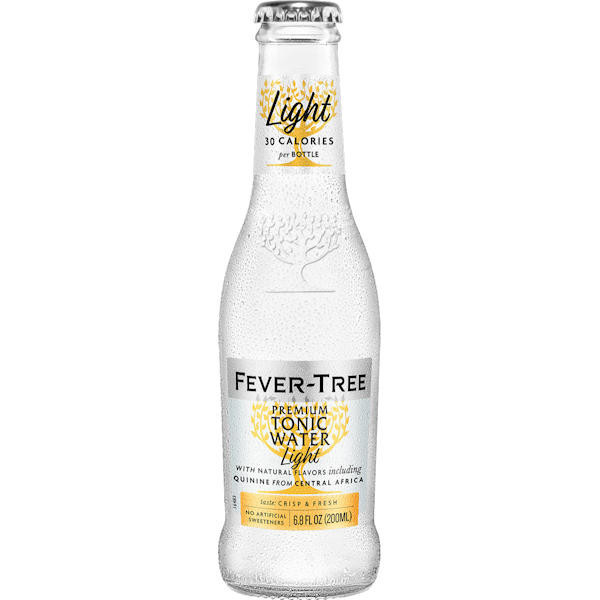 Fever Tree Premium Tonic Water LIGHT 6.8oz 4-Pack