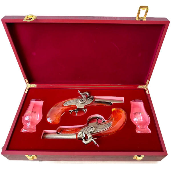 H. Deringer Bourbon 2 Pistol Gift Set 200ml