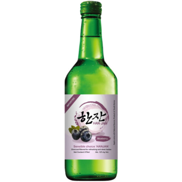 HanJan Blueberry Soju 375ml