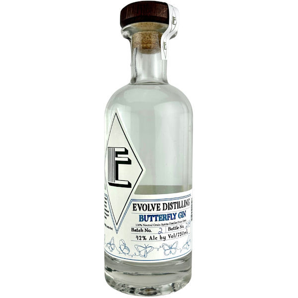 Evolve Distilling Butterfly Gin 750ml