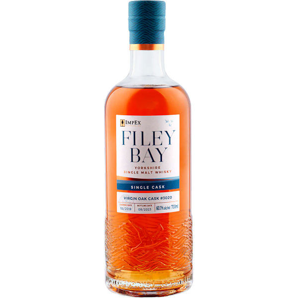 Filey Bay Virgin Oak Cask Yorkshire Single Malt Whisky 700ml