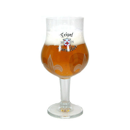 Triple Karmeliet Beer Glass Approx 12oz