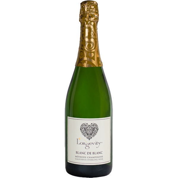 Longevity Wines California Blanc De Blanc Sparkling Wine NV