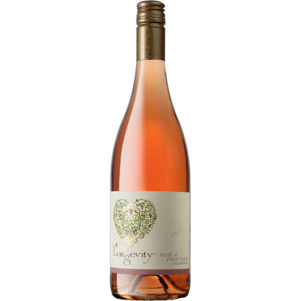 Longevity Wines California Rose of Pinot Noir