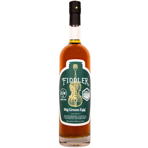 Fiddler Big Green Egg Bourbon Whiskey 750ml
