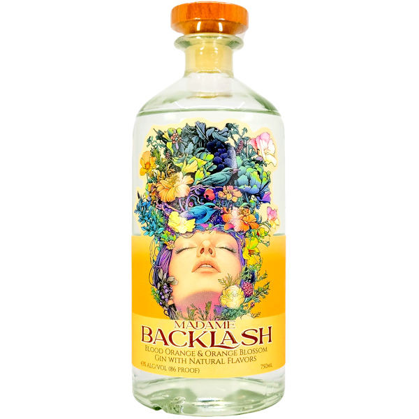 Madame Backlash Blood Orange Gin 750ml