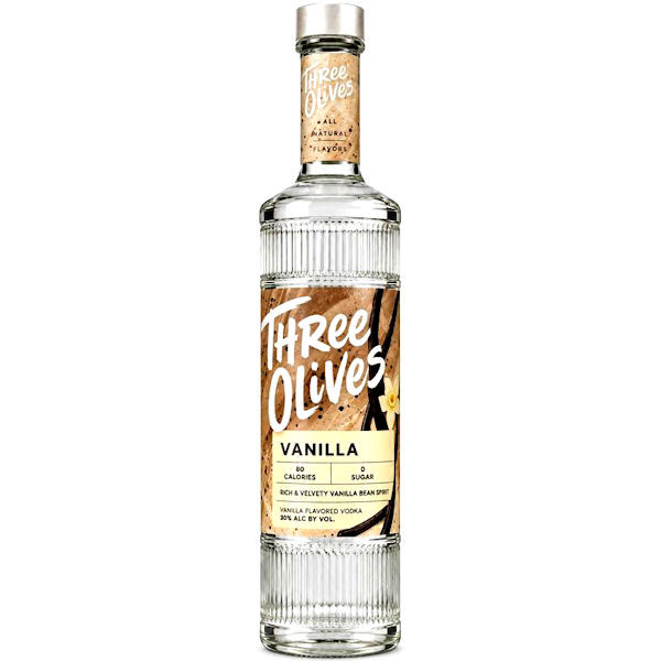 Three Olives Vanilla Vodka 750ml