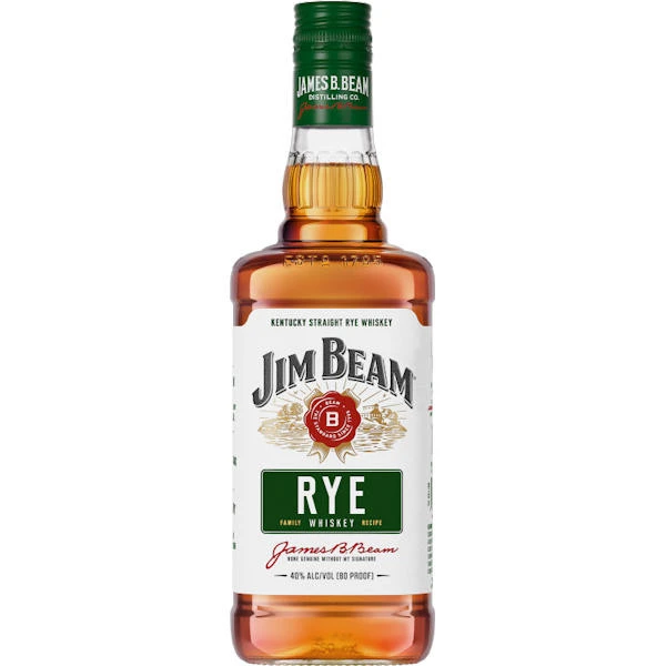 Jim Beam Kentucky Straight Rye Whiskey 750ml | FineWineHouse