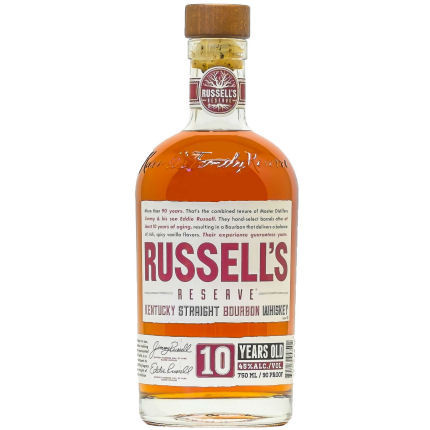 新品　Russell's Reserve 10年 バーボン 750ml Russell's Reserve 10 Year Old Kentucky Straight Bourbon 750ml