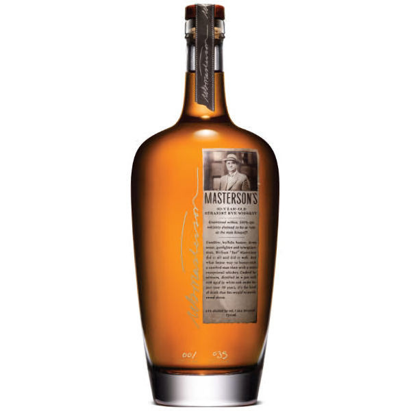 Masterson's 10 Year Old Straight Rye Whiskey 750ml