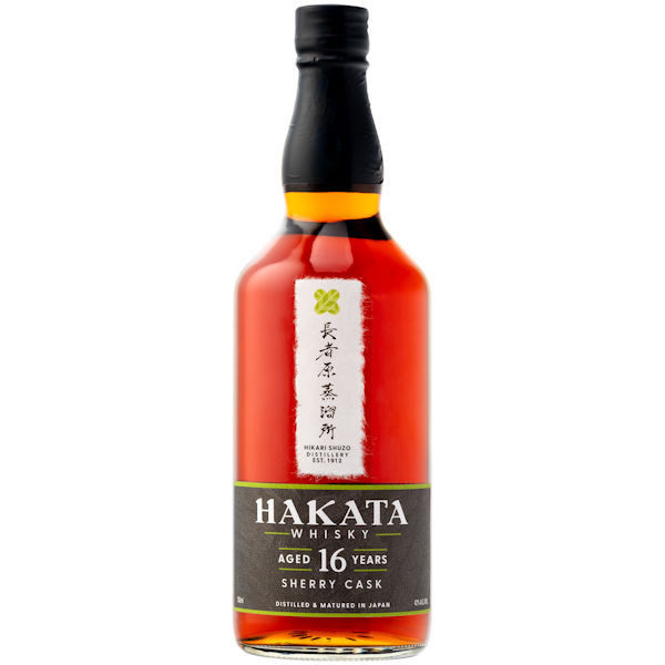 Hakata 16 Year Old Sherry Cask Japanese Whisky 700ml | ShopWineDirect