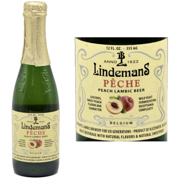 Lindemans Pecheresse Lambic (Belgium) 12oz | ShopWineDirect