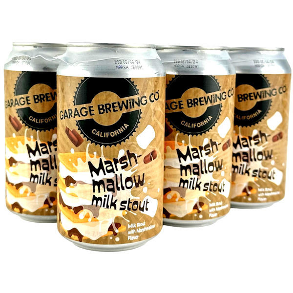 Garage Brewing Mashmallow Milk Stout 12oz 6 Pack Cans | ShopWineDirect