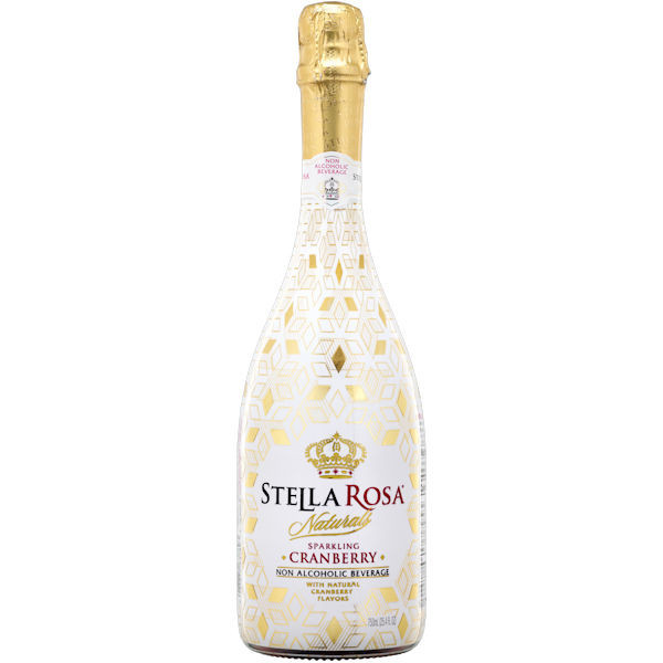 【ほぼ未使用】NOVA クリスタルクリアボトル 450ml ローズクォーツ入り Stella Rosa Naturals Sparkling Cranberry Non-Alcoholic NV (Italy 弁当箱・水筒