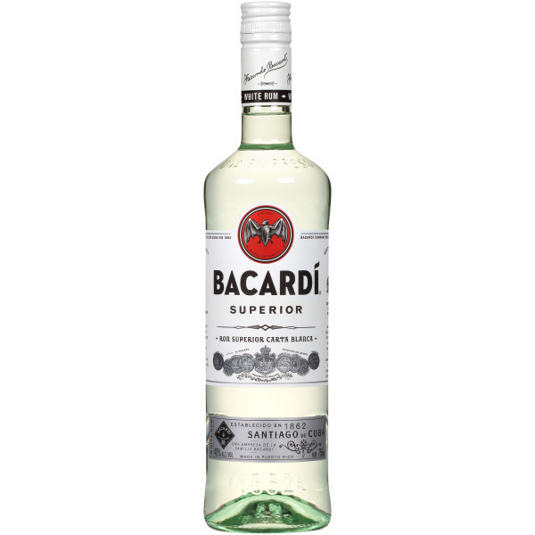 Bacardi Superior Rum Puerto Rico 750ml