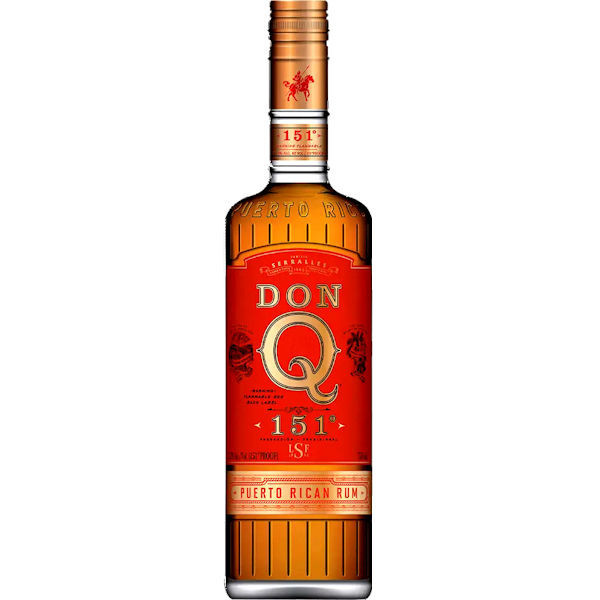 Don Q 151 Puerto Rican Rum 750ml