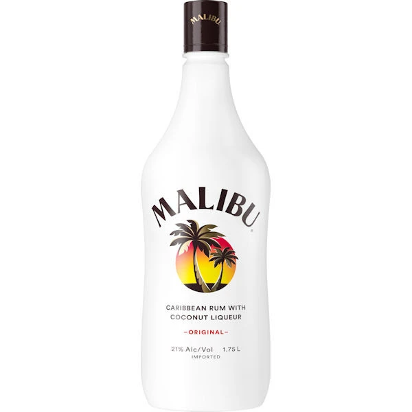 Malibu Original Caribbean Rum With Coconut Liqueur 1.75L
