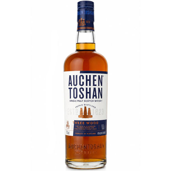 Auchentoshan Three Wood Lowland Single Malt Scotch 750ml