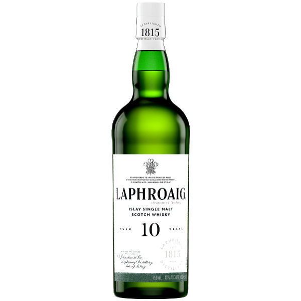 Laphroaig 10 Year Old Islay Single Malt Scotch 750ml | ShopWineDirect