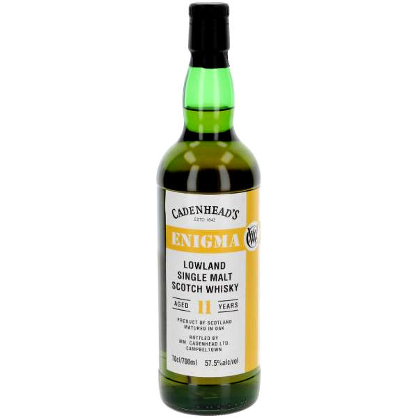 Cadenhead's Enigma 2013 11 Year Old Lowland Single Malt Scotch Whisky 700ml