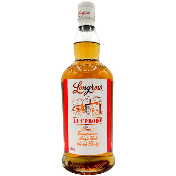 Longrow Peated Cask Strength Campbelton Single Malt Scotch Whiskey