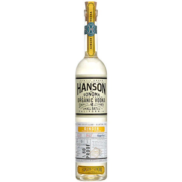 Hanson of Sonoma Ginger Organic Vodka 750ml