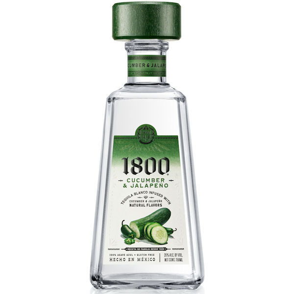 1800 Cucumber & Jalapeno Tequila 750ml | Liquorama