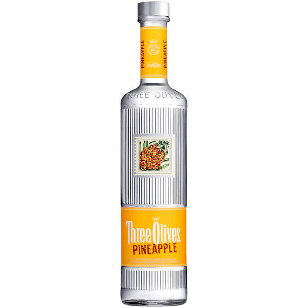 Three Olives Pineapple Vodka 750ml
