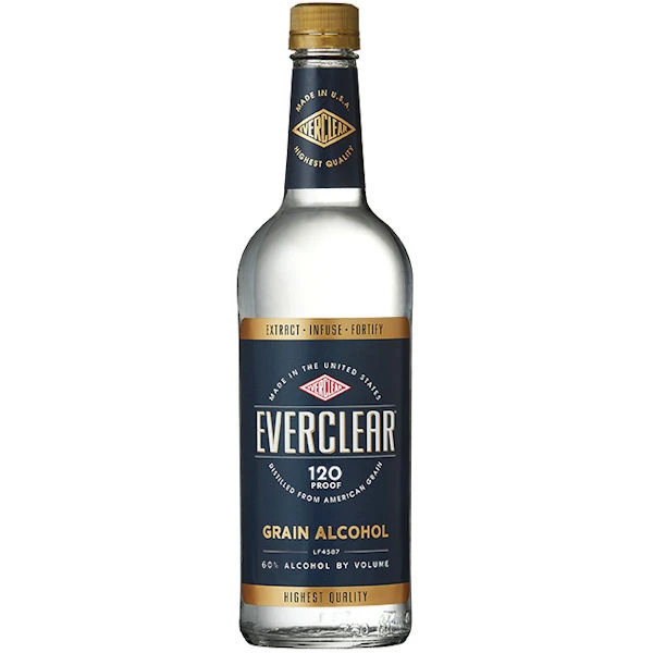 Everclear 120 Grain Alcohol 750ml
