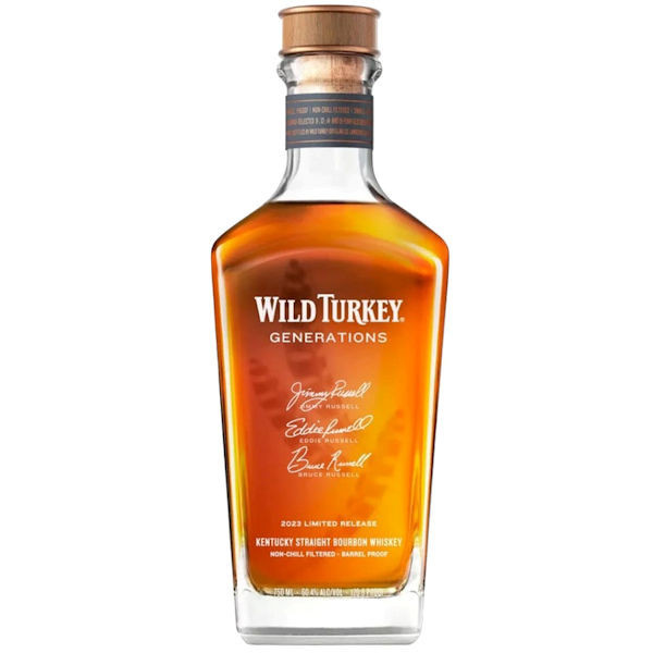 Wild Turkey Generations Kentucky Straight Bourbon Whiskey 2023